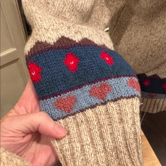 Charter Club cottagecore Cardigan with ducks 🦆 - Picture 5 of 9